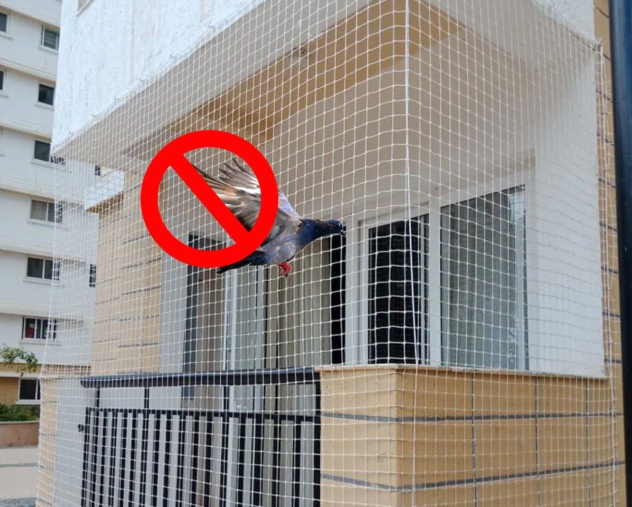 Pigeon Nets for Balconies